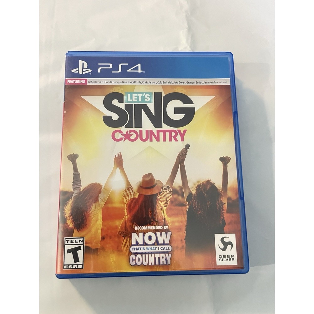 PS4 Let's‎ Sing Country (Sony PlayStation 4) Pre Owned